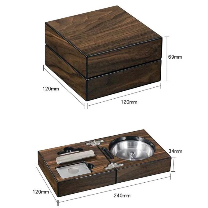 Cigar Ashtray Wood