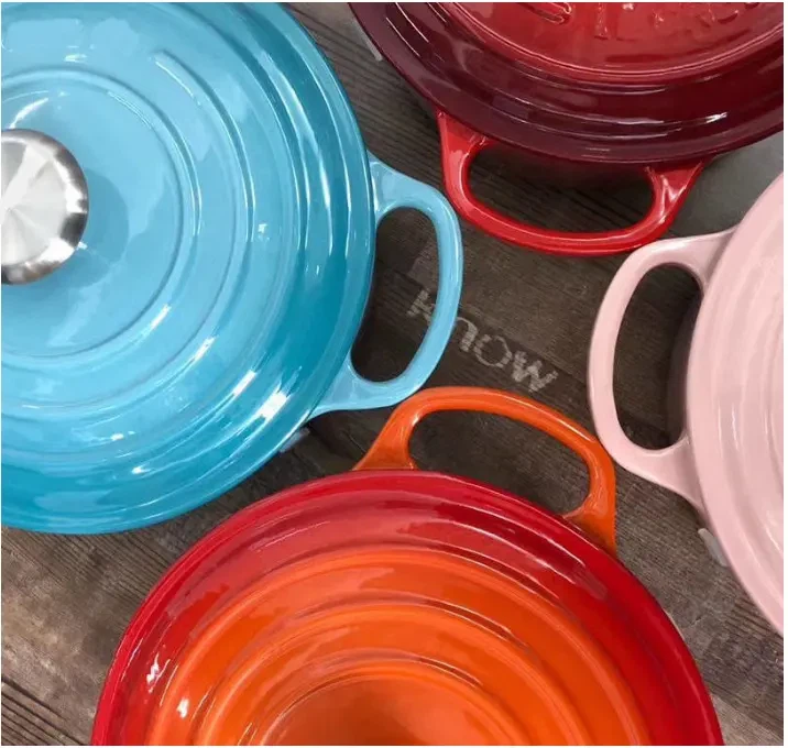Enamel Cast Iron Casserole Pot