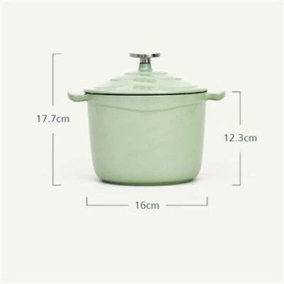 Pot à lait en fonte