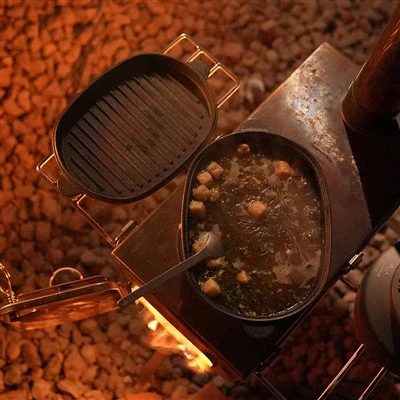 Poêles en fonte pour la cuisson