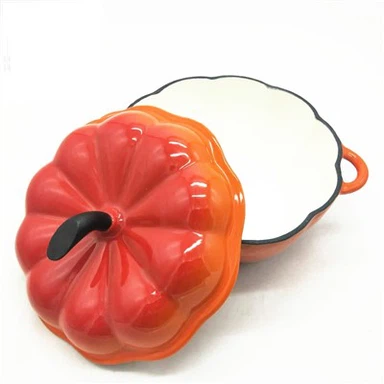 Casserole en fonte de citrouille