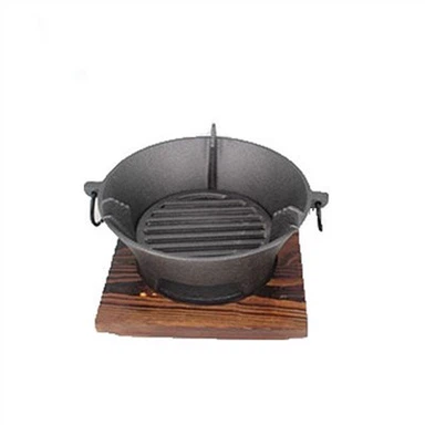 Barbecue au charbon de bois de voyage